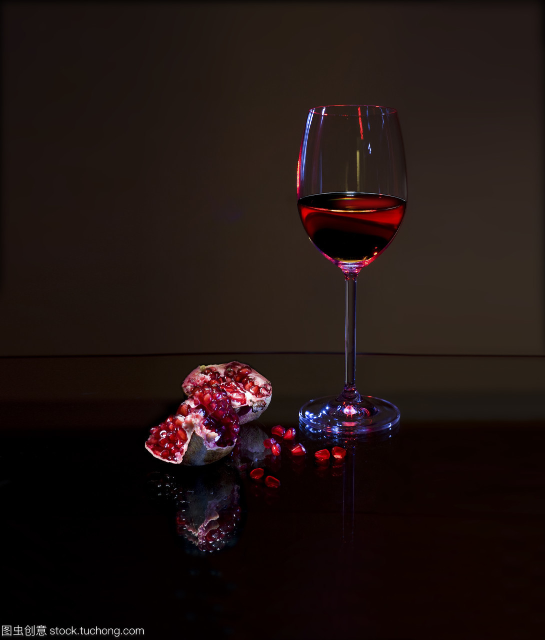 没有白葡萄酒的这个温热果园